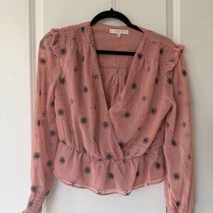 pink blouse